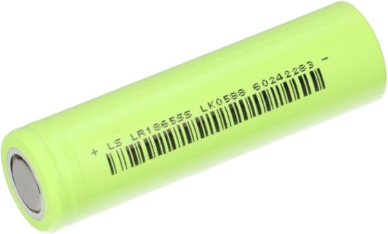  3.7V -  Li-Ion (18650) 3000 mAh - 