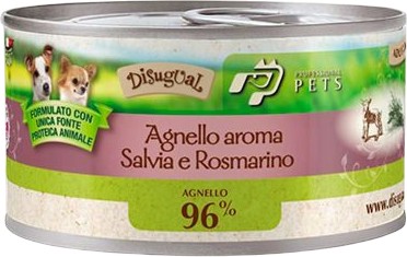 Пастет за кучета Disugual Пастет за кучета Disugual - 150 и 400 g, с агнешко и розмарин, за всички породи, в зряла възраст, от серията Professional Pets - храна