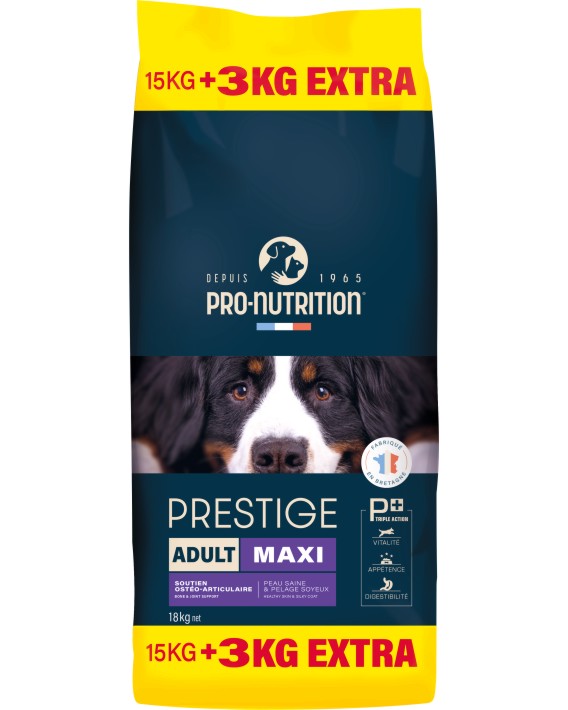     Pro-Nutrition Adult Maxi - 15 + 3 kg ,   Prestige Dog,   ,    10  25 kg - 