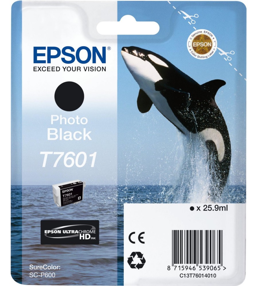    Epson T7601 Photo Black - 25.9 ml - 