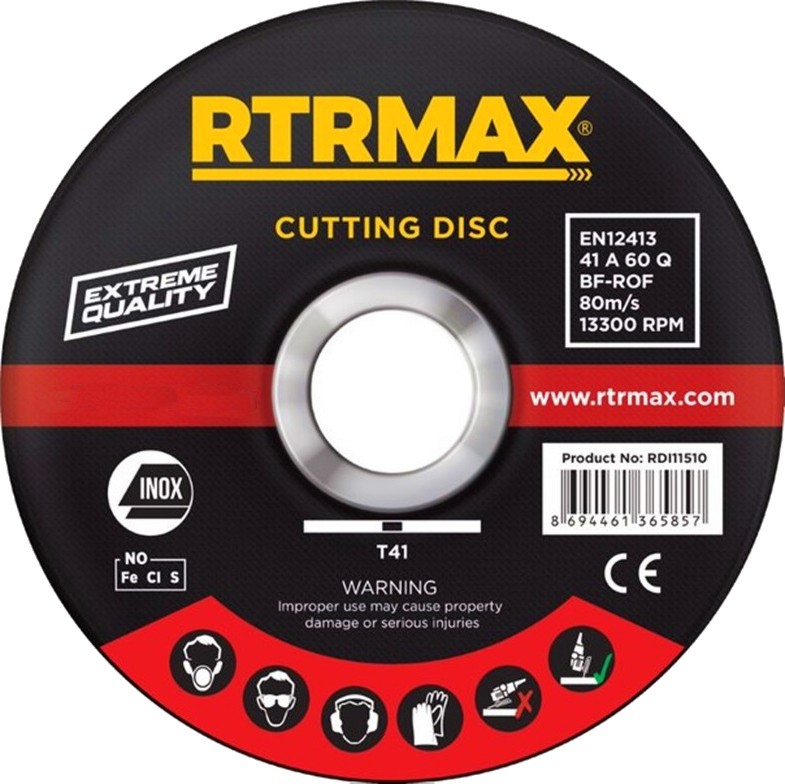    RTRMAX - ∅ 125 / 1 / 22.2 mm - 