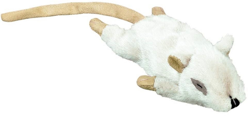 Плюшена играчка за котки Мишка Nobby Плюшена играчка за котки Мишка Nobby - С дължина 14.5 cm и котешка мента - играчка