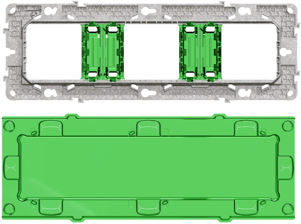     3 x 2M / 8M Schneider Electric -  6 - 8    New Unica - 