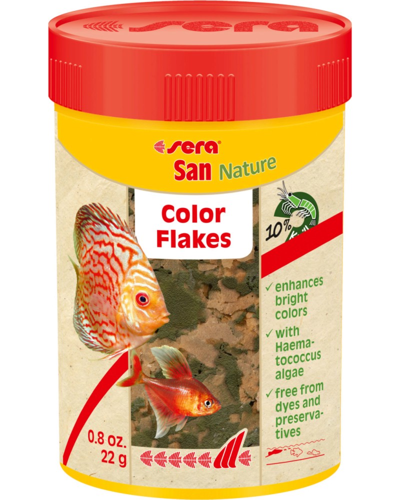     sera San - 22 g  2 kg,   Nature - 