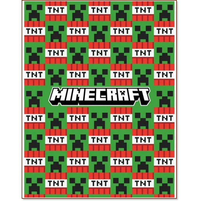   TNT - 130 x 170 cm,   Minecraft - 