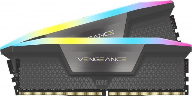 RAM ����� Corsair Vengeance RGB - 32 GB (2 x 16 GB), DDR5, 6000 MHz, CL36, Dual Channel - 