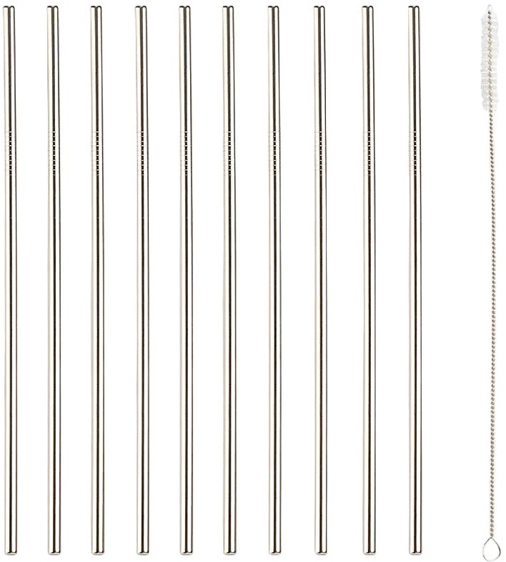 ������� ������ Kikkerland Stainless Steel Straws - 10 ����, � ����� �� ���������� - 
