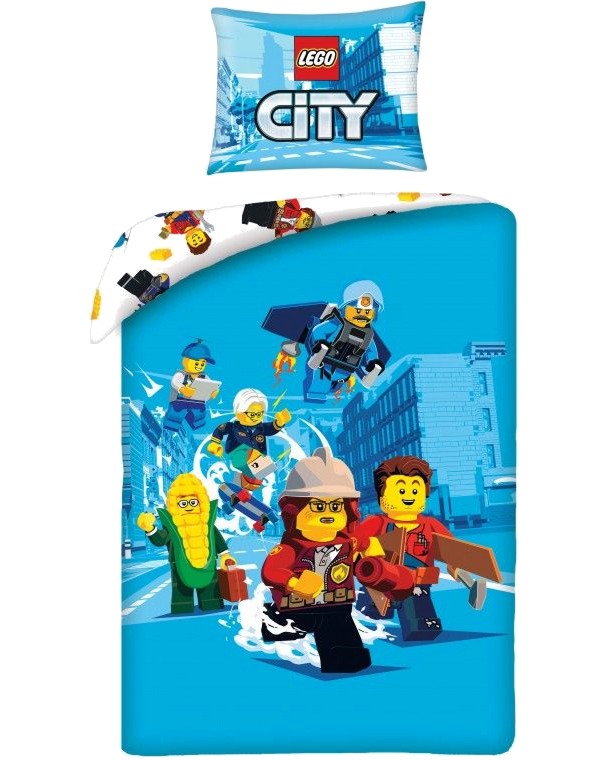     2  - 140 x 200 cm,   LEGO City - 