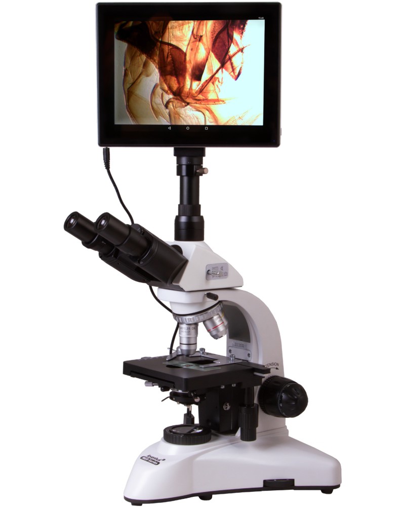 Цифров тринокулярен микроскоп Levenhuk MED D20T LCD Цифров тринокулярен микроскоп Levenhuk MED D20T LCD - микроскоп