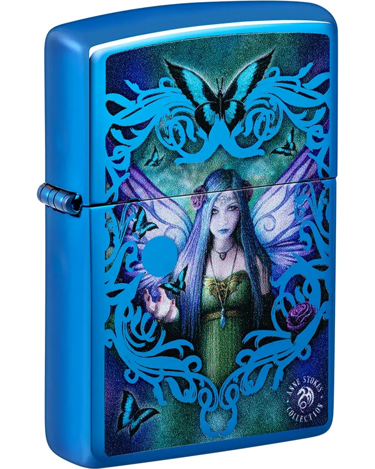 Ветроустойчива запалка Zippo Mystic Aura Ветроустойчива запалка Zippo Mystic Aura - От колекцията Anne Stokes -
