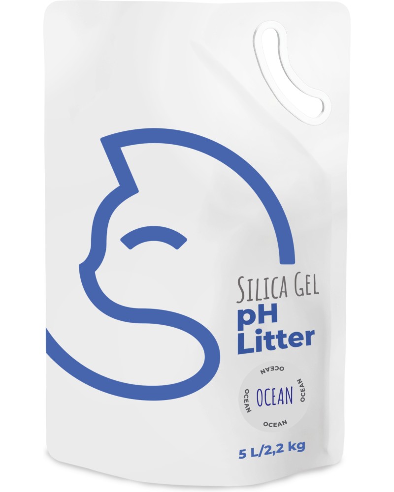 ���������� �������� �� ������� �������� � pH ��������� KITTIES - 5 l, � ������ �� ����� - �������