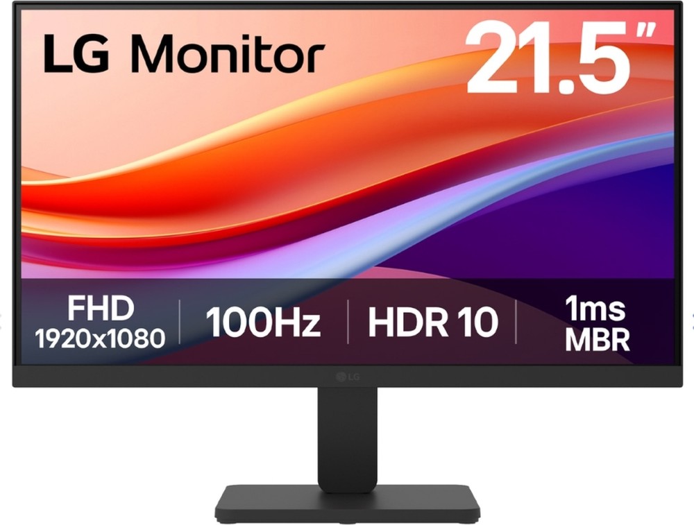 Монитор LG 22U401A-B Монитор LG 22U401A-B - 21.5", VA, 100 Hz, 16:9, 1920 x 1080, 5 ms, HDMI, VGA -