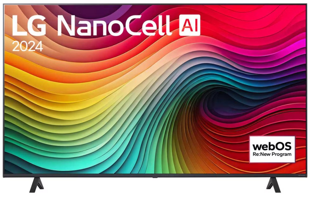  LG 50NANO81T3A - 50" Ultra HD 3840 x 2160, , Smart TV, HDR10 Pro, 3 x HDMI, Ethernet, USB, Bluetooth, Wi-Fi - 