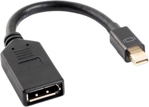 ������� DisplayPort Mini male ��� DisplayPort female Lanberg - � ����� 10 cm - 