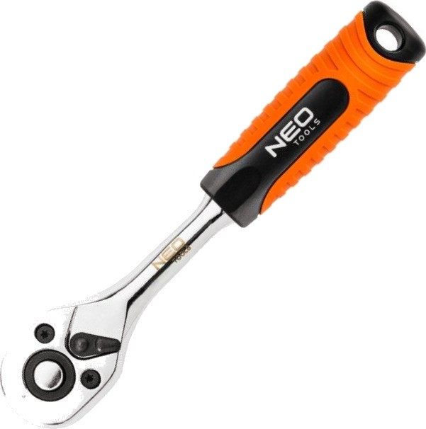 Тресчотка 1/4" Neo Tools CR-Mo Тресчотка 1/4" Neo Tools CR-Mo - С 45 зъба -