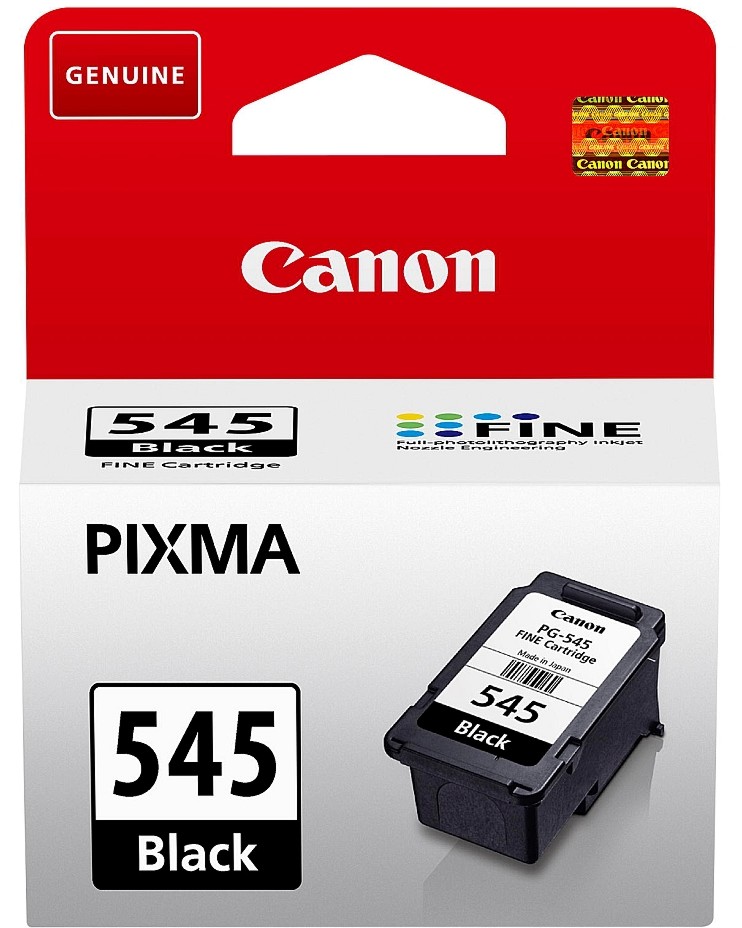 Касета с мастило за принтер Canon PG-545 Black Касета с мастило за принтер Canon PG-545 Black - 180 страници -