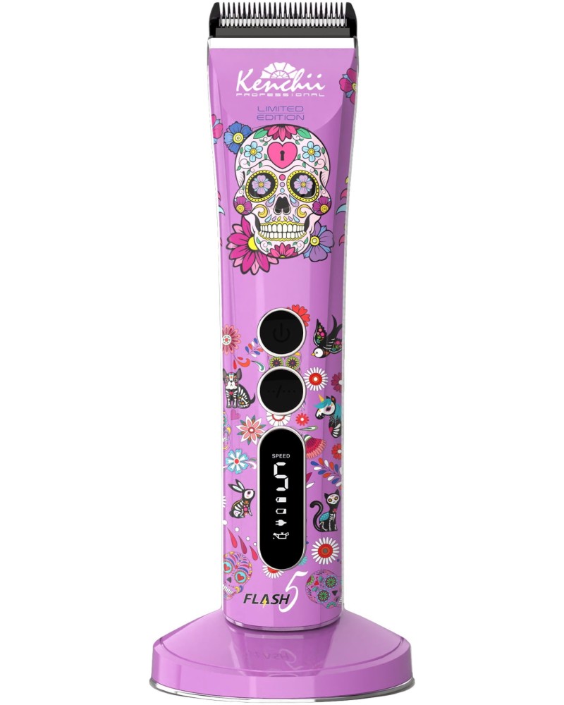 �������� ������������� ������� �� ������������ �� ������ Kenchii Flash 5 Purple Limited Edition - � �������� �� ���������, USB-C �����, ����� �� ���������� � ����� �� ��������� - �������
