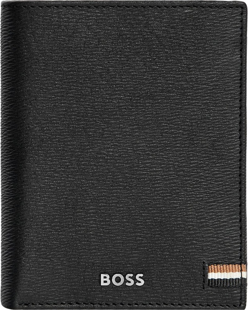 Мъжки кожен портфейл Hugo Boss Мъжки кожен портфейл Hugo Boss - От колекцията Iconic -