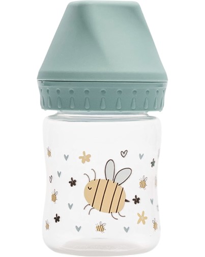 Бебешко шише Lorelli Бебешко шише Lorelli - 125 ml, oт колекцията My Friend, 0+ м - шише