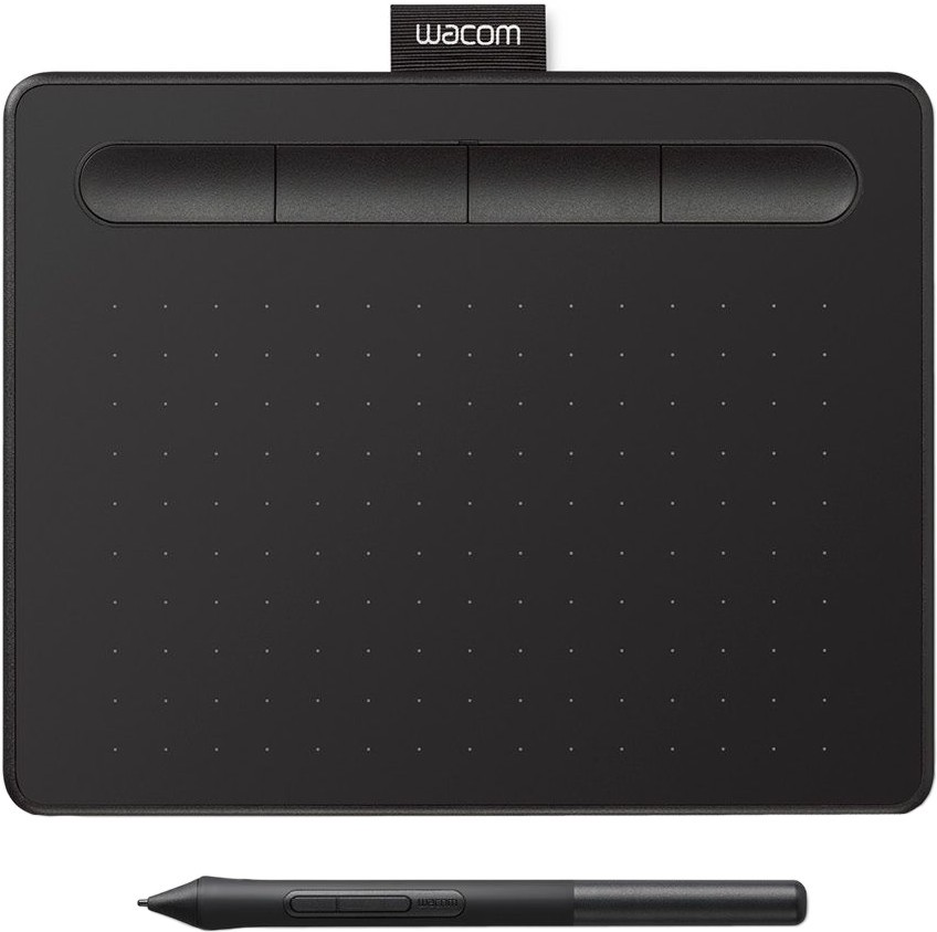   Wacom Intuos M Bluetooth Black - 2540 lpi, 21.6 x 13.5 cm - 