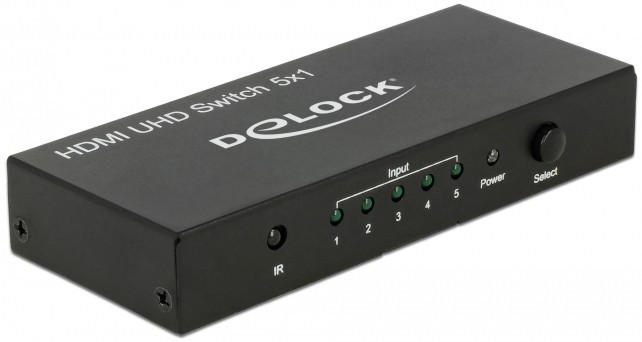 HDMI  DeLock - 5 , 4K, 60 Hz,   - 
