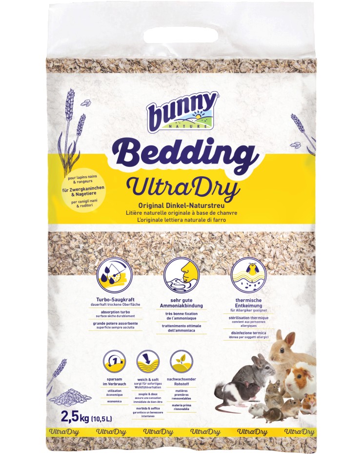          bunny Nature Bedding UltraDry - 10.5 l  - 
