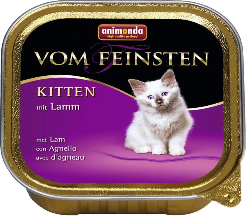Пастет за котки Animonda Vom Feinsten Kitten Пастет за котки Animonda Vom Feinsten Kitten - 100 g, с агнешко, от 3 месеца до 1 година - продукт