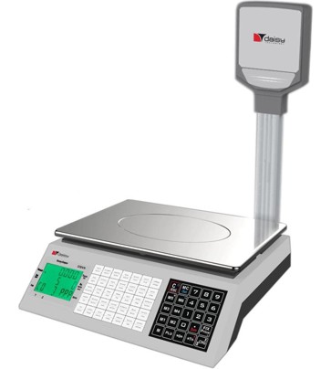 Електронна везна Daisy DSV6 Електронна везна Daisy DSV6 - С 2 LCD дисплея и вертикална клиентска индикация -