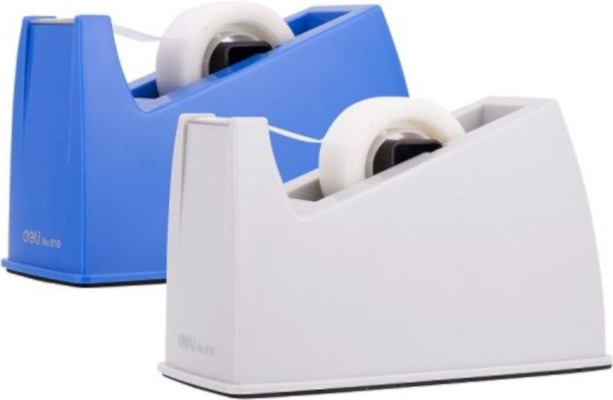 Диспенсър за тиксо Deli Simpli E810 Диспенсър за тиксо Deli Simpli E810 - За лента с широчина до 19 mm -