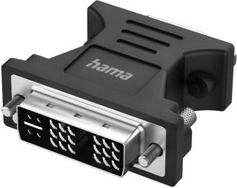 Адаптер DVI male към VGA female Hama Адаптер DVI male към VGA female Hama -