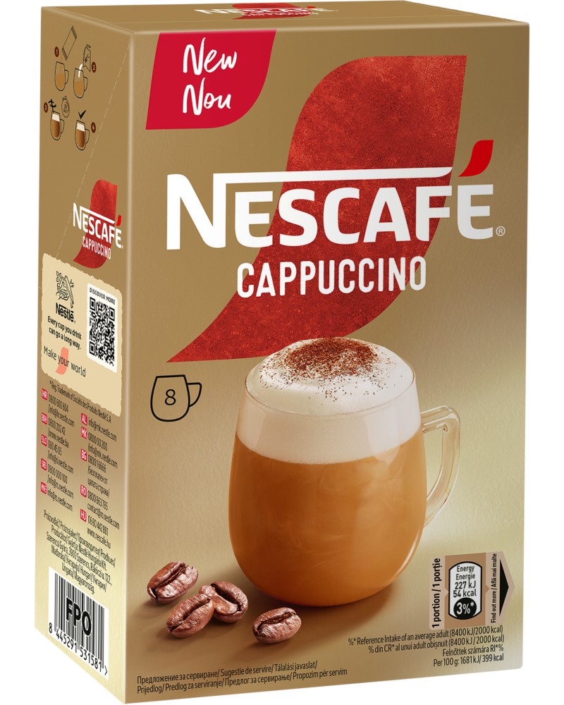    NESCAFE Cappuccino - 8 ,  - 