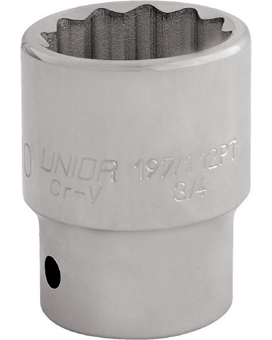 12-  3/4" Unior 197/1 CR-V -   ∅ 38 - 55 mm - 