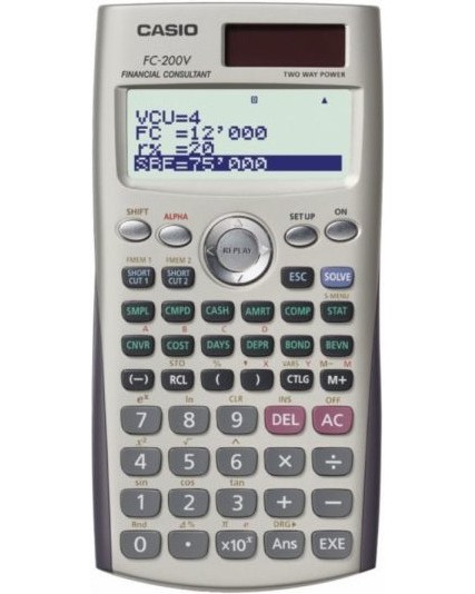 �������� ���������� 12 ������� Casio FC-200V - 