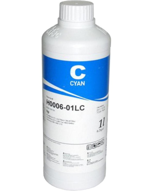 Мастило за принтер InkTec H0006-01LC Cyan Мастило за принтер InkTec H0006-01LC Cyan - 1 l, 4500 страници -