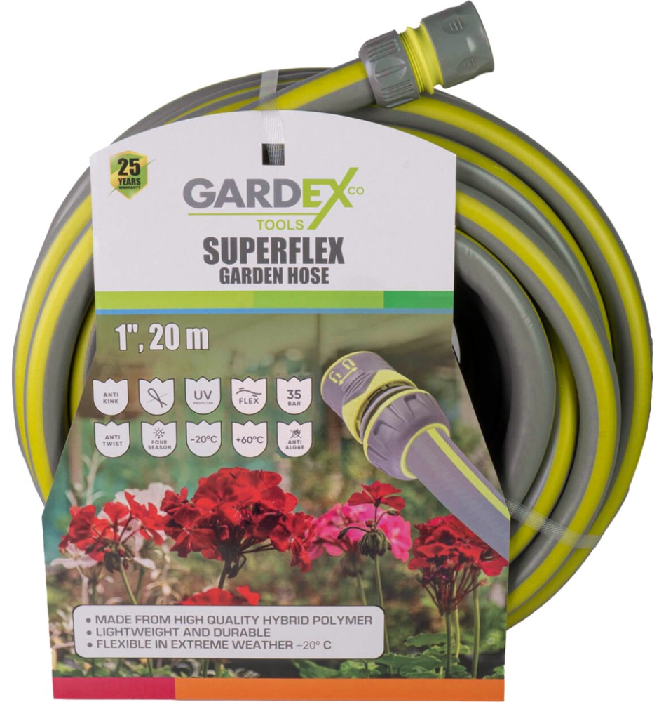   ∅ 1" Gardex - 20 m   Superflex - 