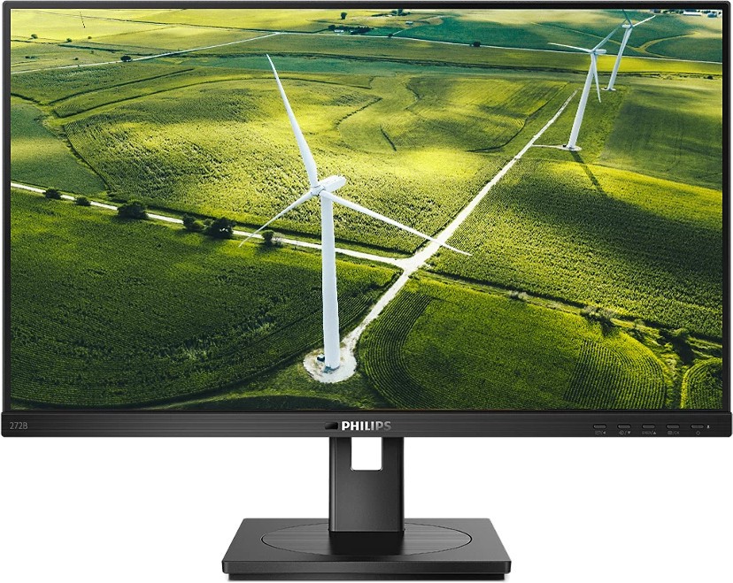 ������� Philips 272B1G - 27", IPS, 75 Hz, 16:9, 1920 x 1080, 4 ms, HDMI, DisplayPort, VGA, DVI - 