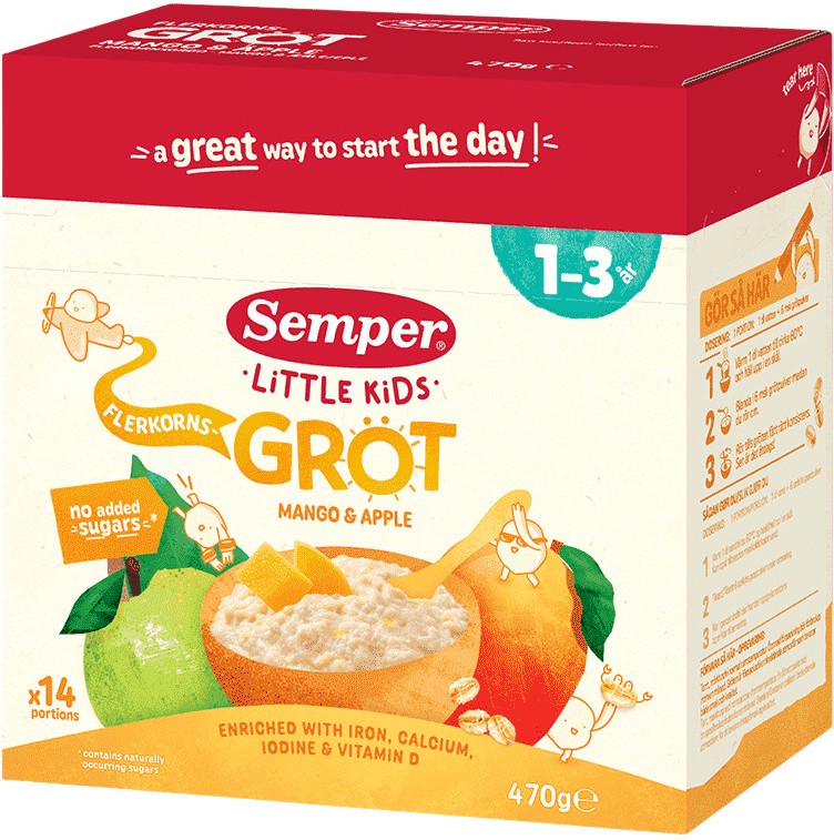��������� ������ ���� � ����� � ������ Semper Little Kids - 470 g, �� 1-3 ������ - �����