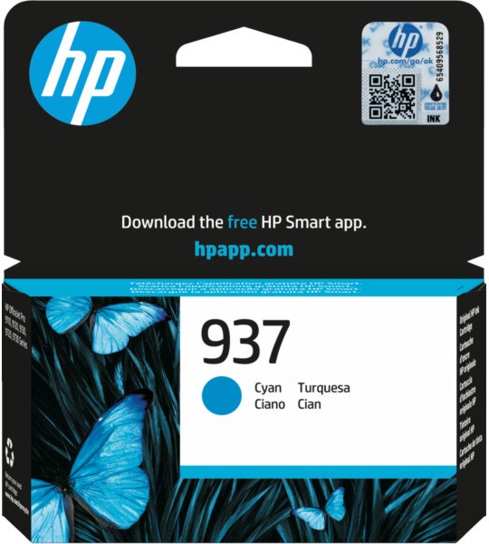 ������ � ������� �� ������� HP 937 Cyan - 800 �������� - 