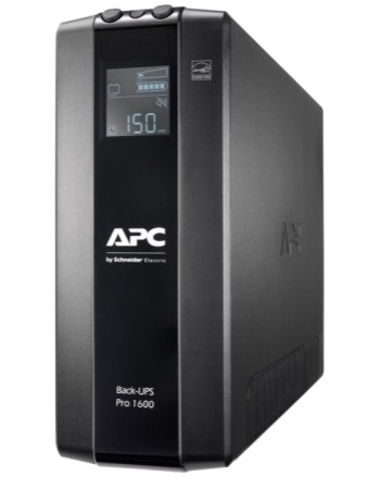 ������������� �������������� ���������� APC Back UPS Pro BR 1600 IEC - 1600 VA, 960 W, 2x 12 V / 9 Ah, 8x IEC C13 ������, AVR, LCD �������, Line Interactive - 