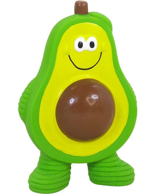 Латексова играчка за кучета Nobby Avocado Латексова играчка за кучета Nobby Avocado - Със звукови ефекти - играчка