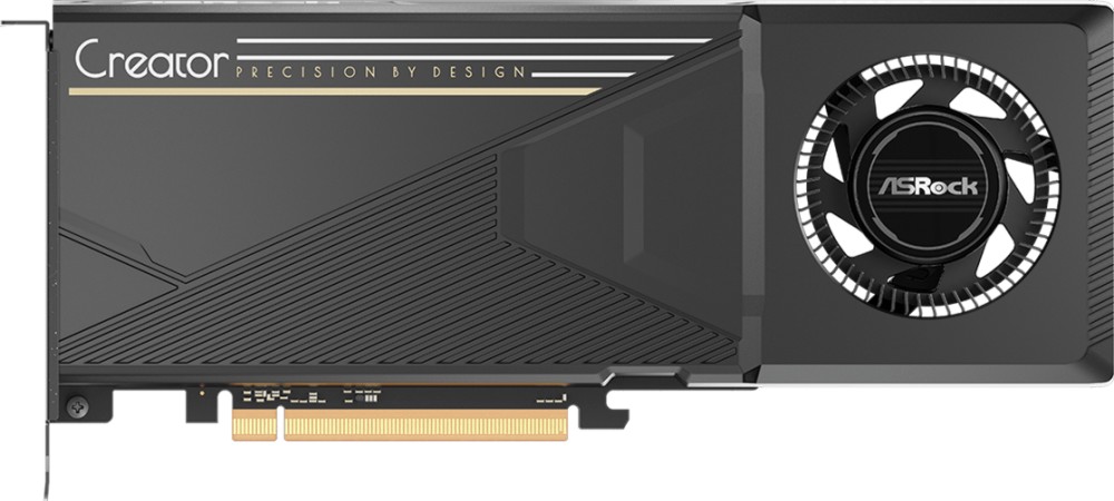 ����� ����� ASRock Radeon AI Pro R9700 Creator - 32 GB, GDDR6, 256 bit, Single Fan - 