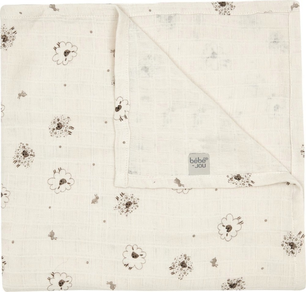   Bebe-Jou - 110 x 110 cm,   Tiny Sheep - 