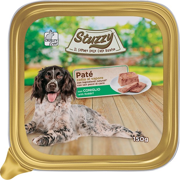 Пастет за кучета Stuzzy Adult Пастет за кучета Stuzzy Adult - 150 g, със заешко, в зряла възраст - храна