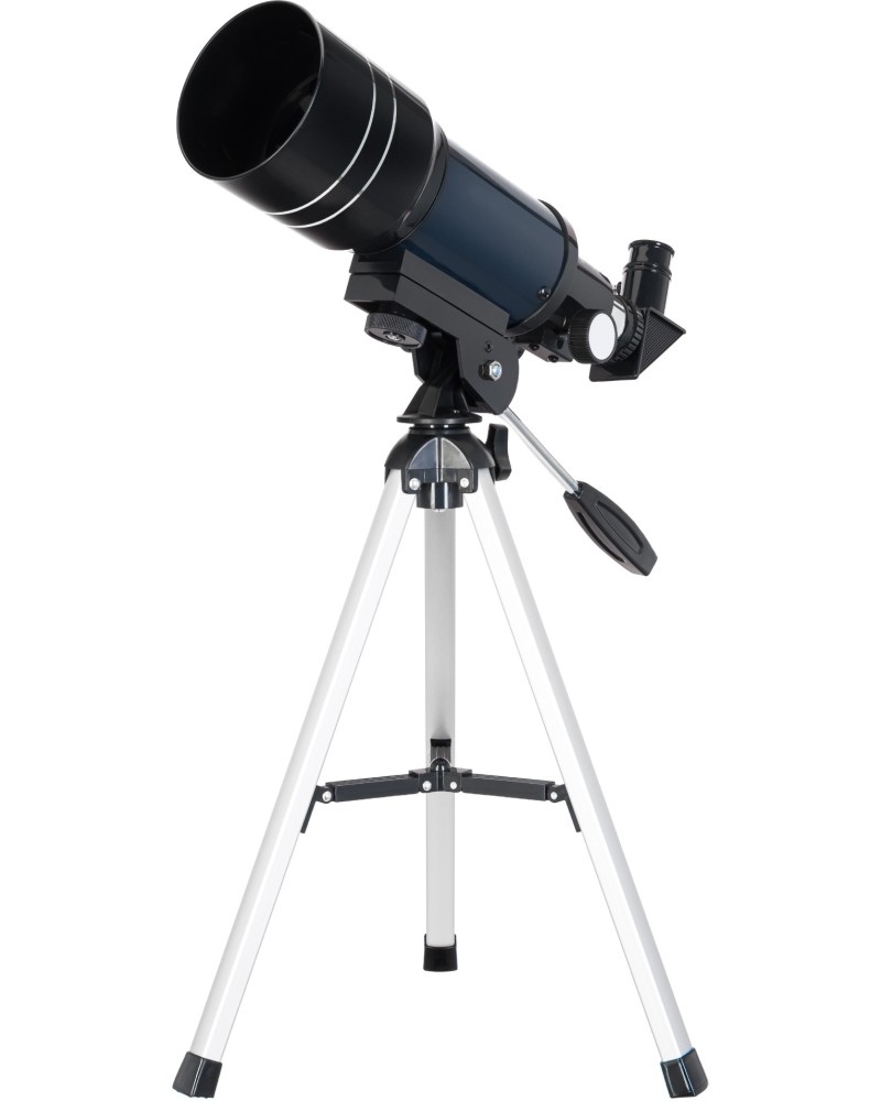 Телескоп Discovery 703 AZ Телескоп Discovery 703 AZ - С максимално увеличение 300x, книга и аксесоари от серията Spark - телескоп