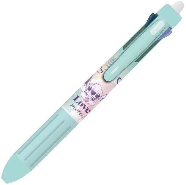 Изтриваема многоцветна химикалка Cool Pack Stitch 0.5 mm Изтриваема многоцветна химикалка Cool Pack Stitch 0.5 mm - 4 цвята, на тема Лило и Стич -
