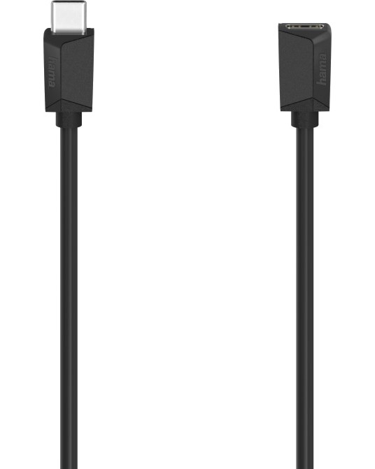   USB-C female  USB-C male Hama - 0.5 m - 