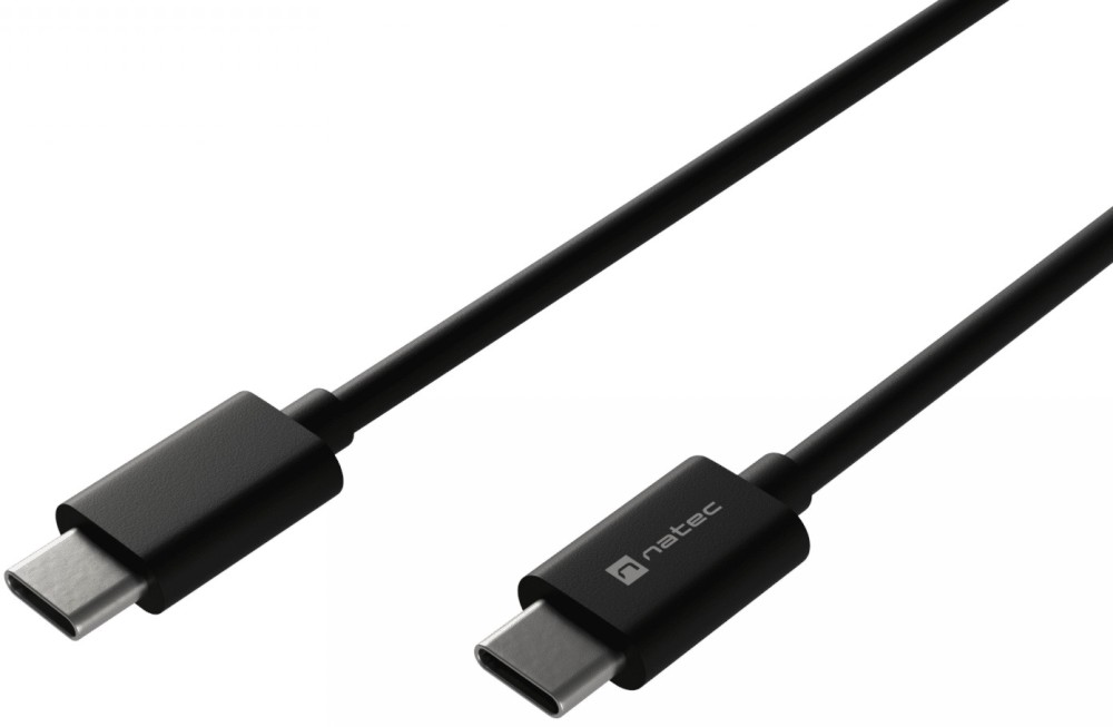 Кабел USB-C male към USB-C male Natec Prati Кабел USB-C male към USB-C male Natec Prati - 2 m -