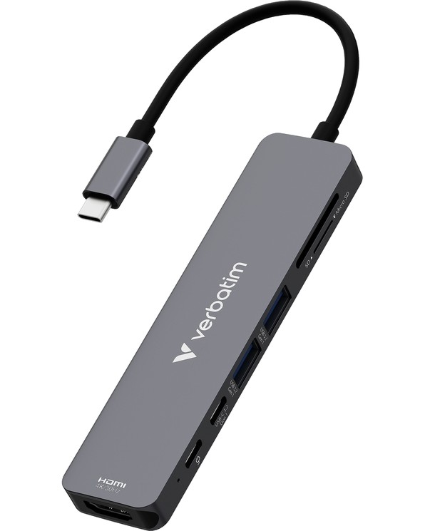 USB-C ��� Verbatim Essentials - 7 ����� - 