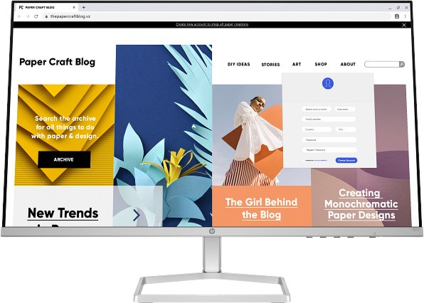 ������� HP Series 5 527sf - 27, IPS, 100 Hz, 16:9, 1920 x 1080, 5 ms, HDMI, VGA - 