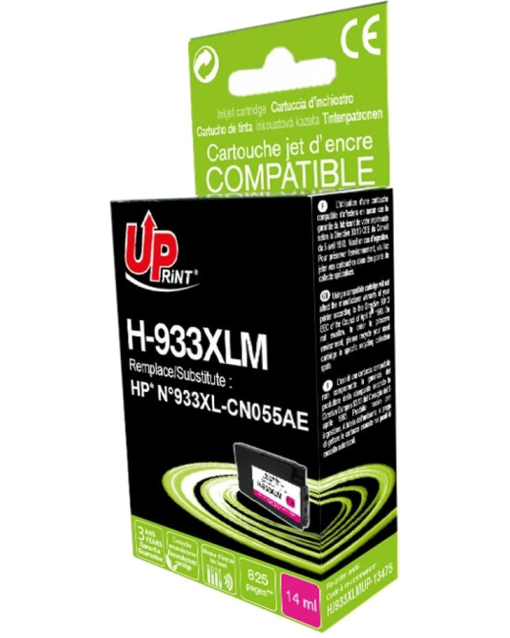 ������ � ������� �� ������� UPrint H-933XL Magenta - 825 �������� - 
